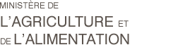 Minist�re de l'Agriculture et de l'Alimentation