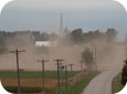 Wind erosion