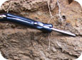 Platy structure in a soil profile